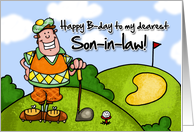 Happy B-day - son-in-law card
