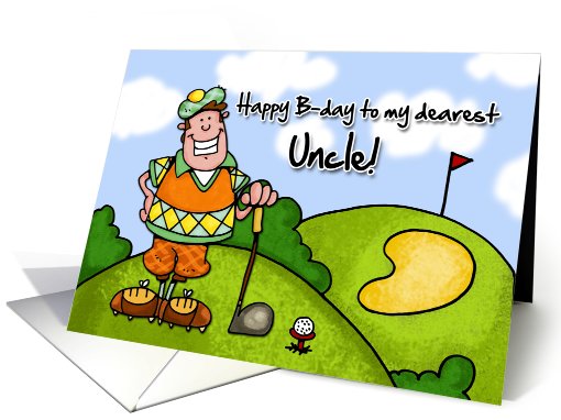 Happy B-day - uncle card (407965)