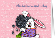 German Mother’s day card - Alles Liebe zum Muttertag card