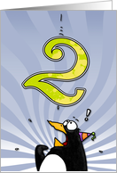 LOOK OUT! Here comes another birthday! - 2 years old card