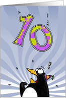 LOOK OUT! Here comes another birthday! - 10 years old card