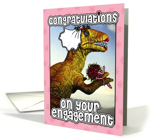 congratulations on your engagement card (411521)