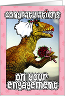 congratulations on your engagement card