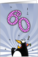 LOOK OUT! Here comes another birthday! - 60 years old card