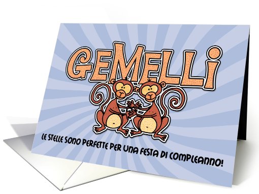 inviti festa di compleanno - Gemelli (Birthday party... (413219)