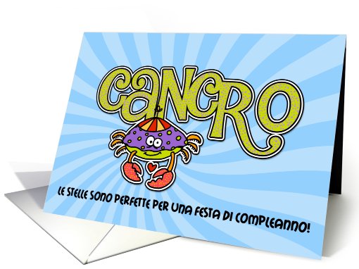 inviti festa di compleanno - Cancro (Birthday party... (413223)