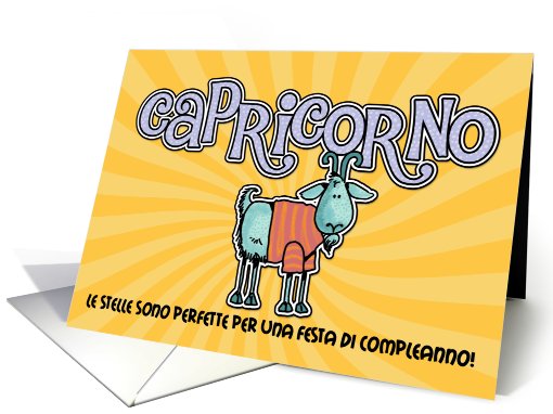 inviti festa di compleanno - Capricorno (Birthday party... (413237)
