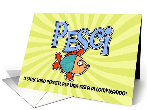 inviti festa di compleanno - Pesci (Birthday party... (413239)