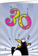 LOOK OUT! Here comes another birthday! - 30 years old card