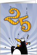 LOOK OUT! Here comes another birthday! - 25 years old card