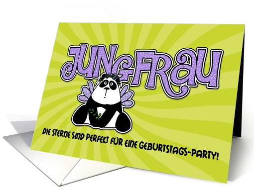 Geburtstag Einladungen - Jungfrau (Birthday Party... (423718)