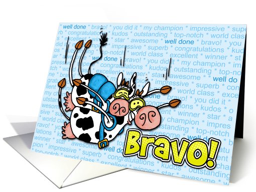 bravo! - skydive card (442938)