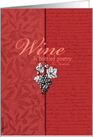 Wine Tasting Invitation card