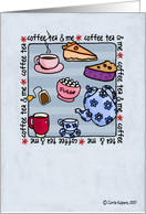 coffee tea & me card