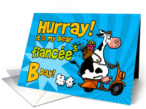 Hurray it's my dear fiance's Bday! card (452538)