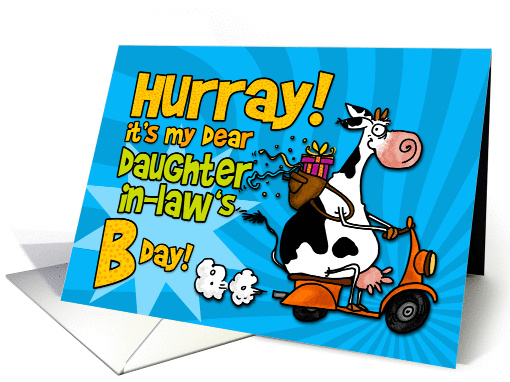 Hurray it's my dear daughter-in-law's Bday! card (452541)