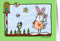 Cartoon Bunny Mom...