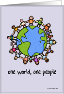 one world, one...