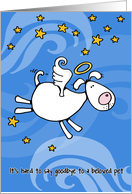 Loss of Pet Dog card
