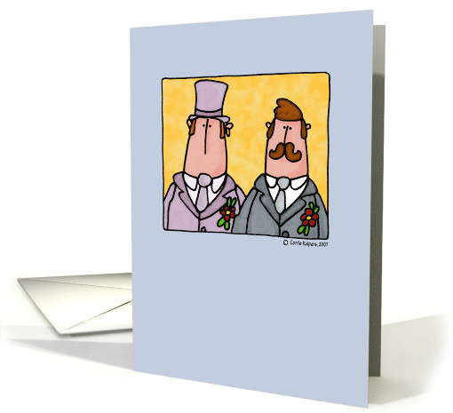 Wedding Congratulations Gay Couple card (49022)