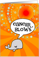 Cancer Blows - For Young Adult card