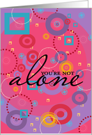 Cancer - You’re Not Alone - For Young Adult card