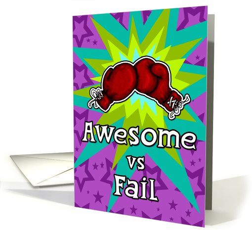 Cancer - Awesome Boy - For Young Adult card (582952)