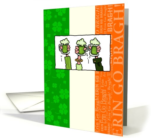 Happy St Patrick's Day - Green Beer card (590708)