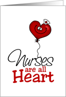 International Nurses Day - Nurses Are All Heart card