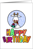 Happy Birthday - Taurus card