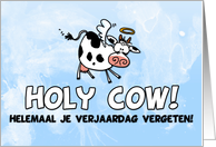 Holy Cow! verjaardag vergeten card