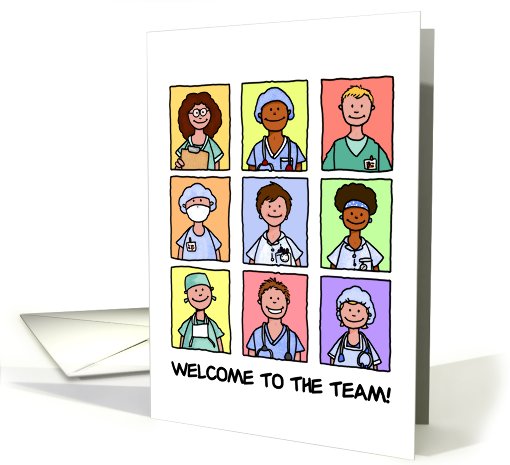 Medical Staff - Welcome to the Team card (619778)
