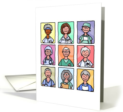 Retired Nurse - Nurses Day card (619802)