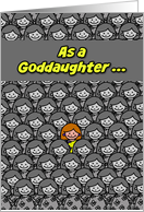 One in a Million Goddaughter Happy Mother’s Day card