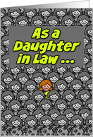 One in a Million Daughter in Law Happy Mother’s Day card