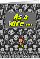 One in a Million Wife Happy Mother’s Day card