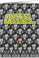 Counting Blessings - Will You Be My Godmother card