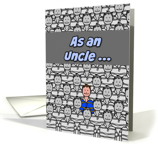 One in a Million Uncle Happy Birthday card (625895)