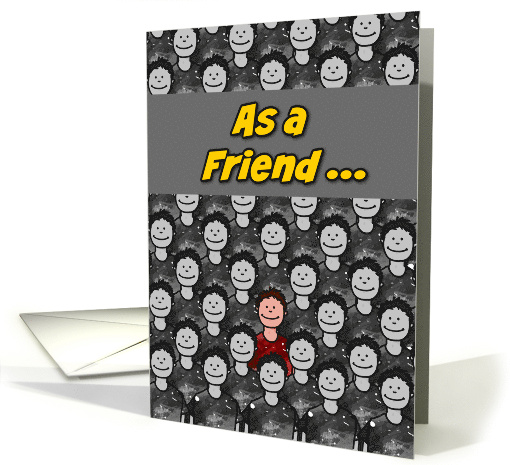 One in a Million Friend Happy Father's Day card (627089)