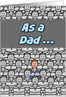 One in a Million Dad Happy Father’s Day card