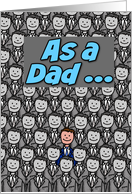 One in a Million Dad Happy Birthday card