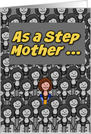 One in a Million Great Step Mother Happy Mother’s Day card
