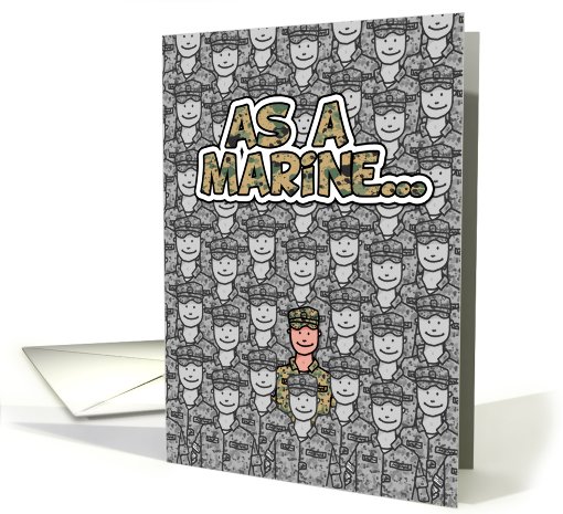 Marine - Happy Birthday! card (627675)
