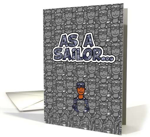 Sailor (African American) - Happy Father's Day! card (627715)