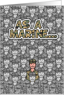 Marine- Happy Father’s Day! card