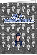 Submariner - Happy Birthday! card
