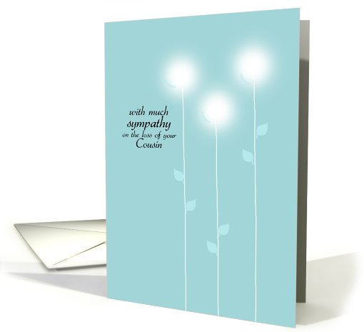 Sympathy - Loss of Cousin card (680918)