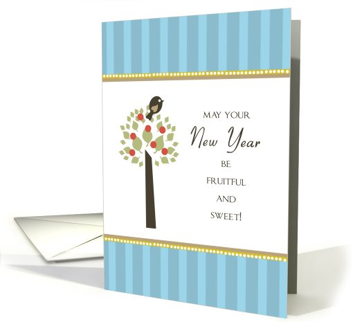 Tree of LIfe with Bird - Rosh Hashanah card (684753)