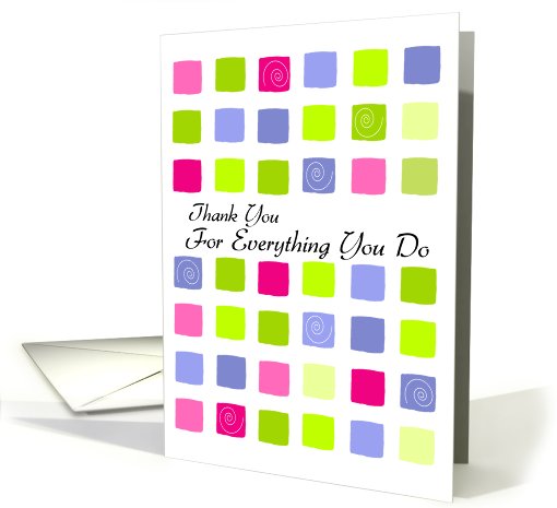 Thanks - Administrative Professionals Day card (687654)