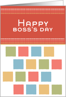 abstract - Boss’s Day card